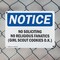 Signmission No Soliciting No Religious Fanatics Girl OSHA Notice Sign, Plastic, 10in W x 7in L, 2PK OS-2PACK-NS-P-710-L-14829 - alternate 5